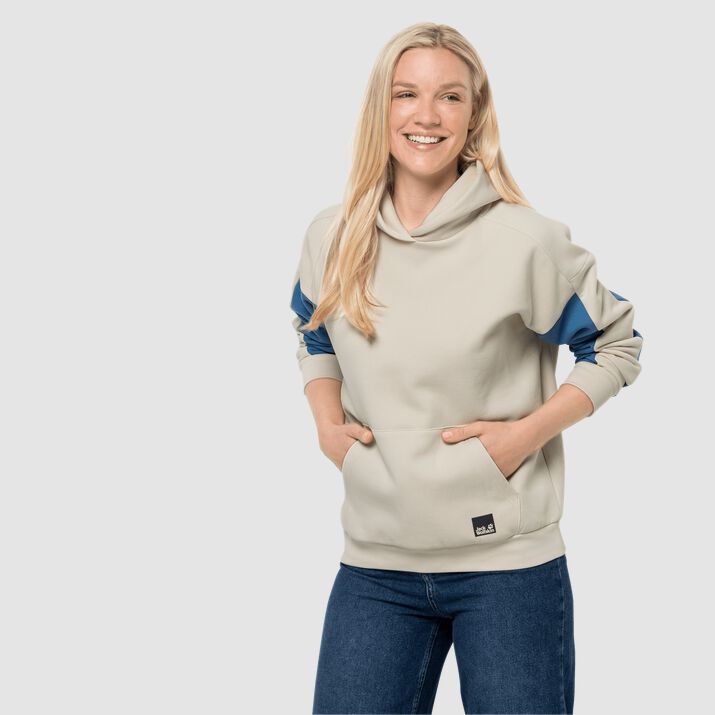 Hoody Jack Wolfskin 365 Mujer Blancos Mexico-5427318